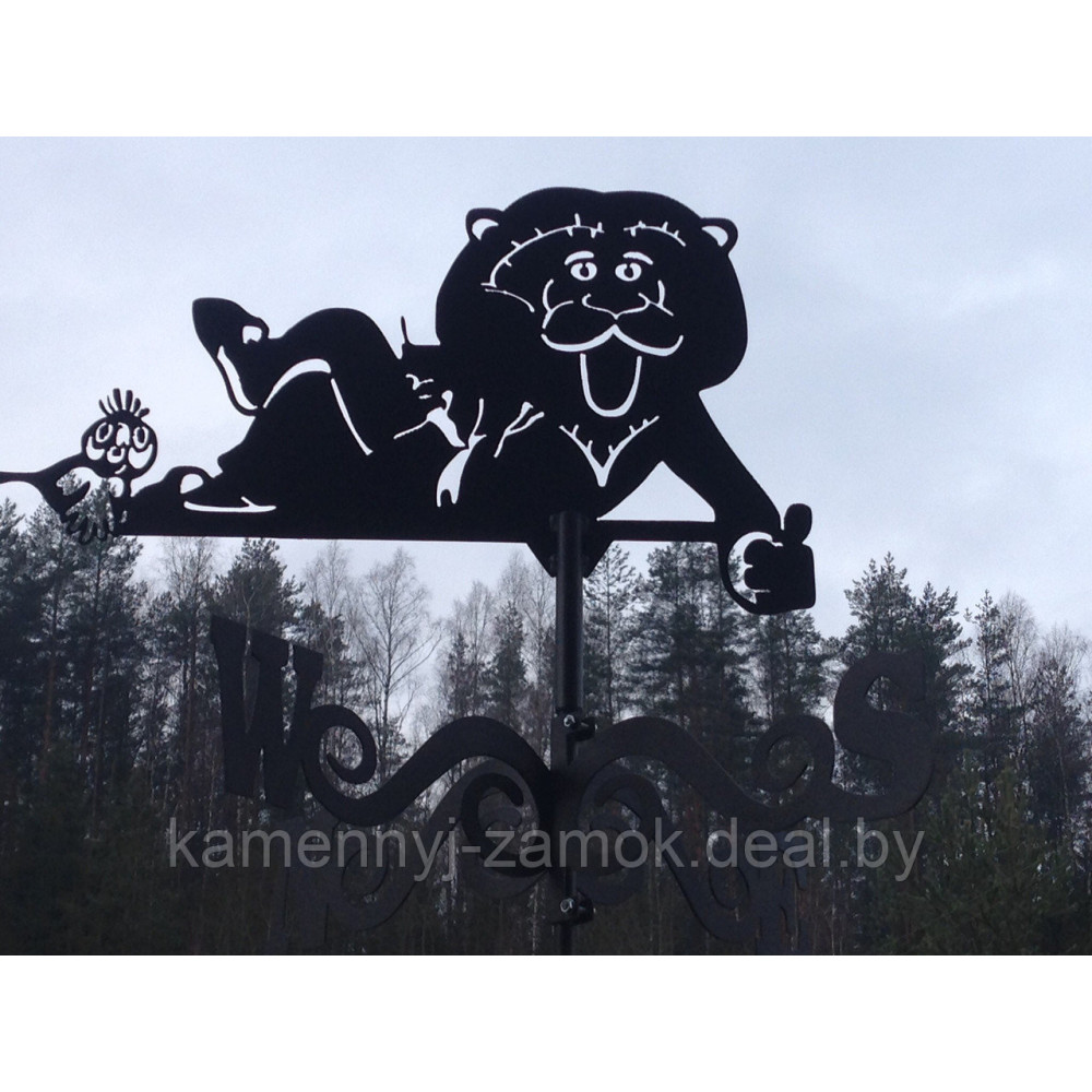 Флюгер "Кот леопольд"