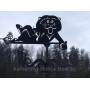 Флюгер "Кот леопольд"