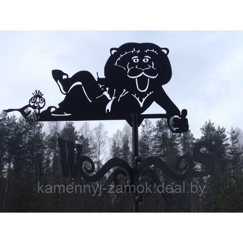 Флюгер "Кот леопольд"